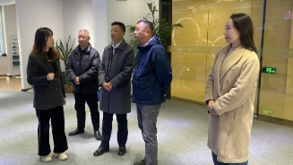 舟山市定海區(qū)投促中心、區(qū)衛(wèi)健局考察團蒞臨健培科技考察調(diào)研