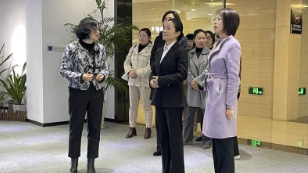 杭州市婦聯(lián)黨組書記、主席楊曉峰一行蒞臨健培科技考察調(diào)研